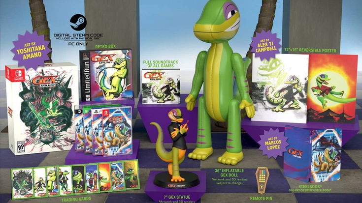 Gex Trilogy svela la data d'uscita e la strana Collector's Edition