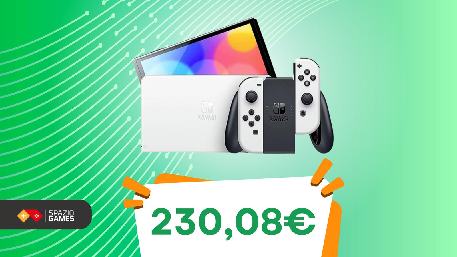Nintendo Switch OLED a SOLI 230€: OFFERTA IMPERDIBILE!