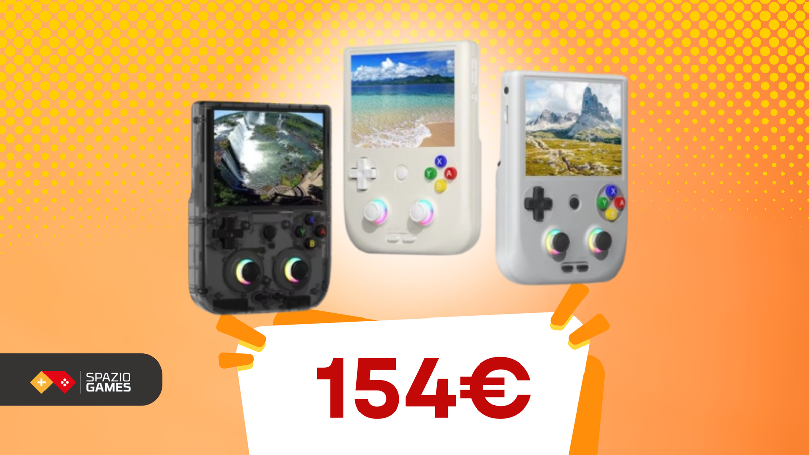 Con questa console di gioco retrò il passato non è mai stato così moderno!