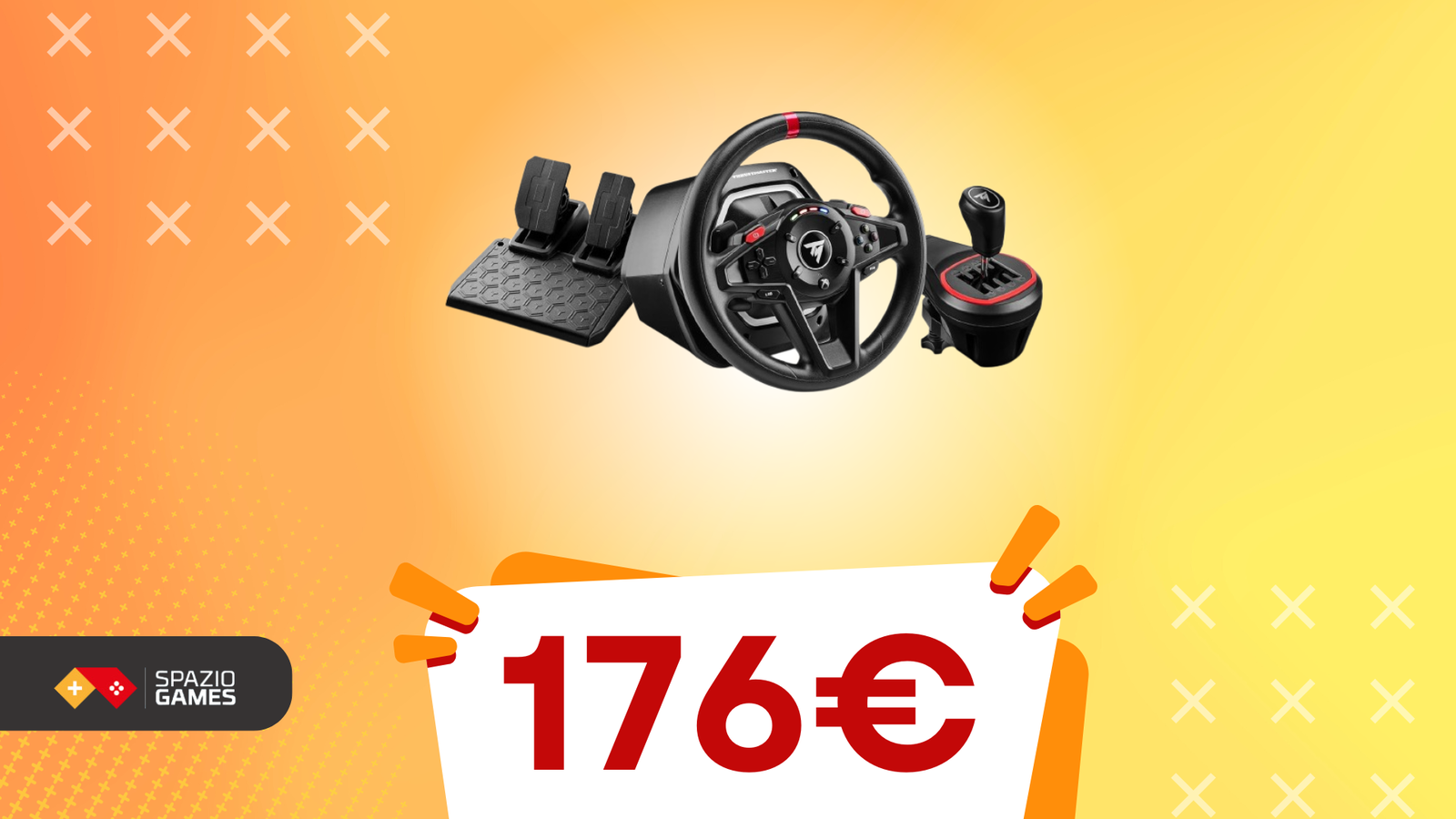Thrustmaster T128 Shifter Pack: il bundle perfetto per gli appassionati di sim racing, ora in SCONTO!
