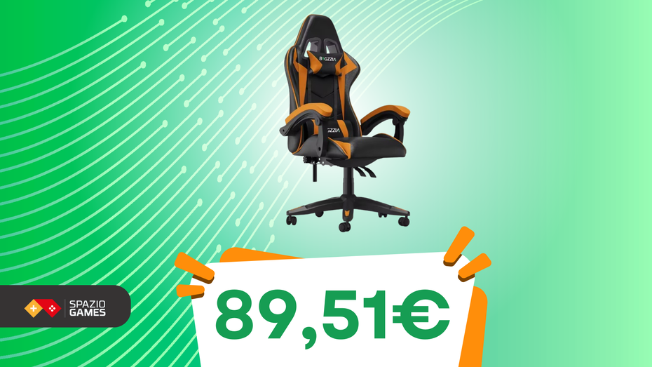 Immagine di Offerta imperdibile: sedia gaming Bigzzia a MENO DI 90€