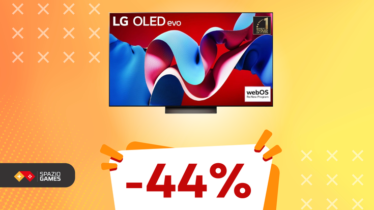 LG OLED55C46LA: PREZZO STRACCIATO per questa TV OLED 4K! -44%