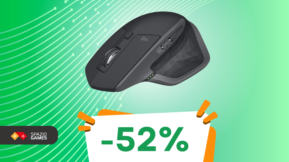 Immagine di Logitech MX Master 2S: il mouse professionale ora a META' PREZZO!