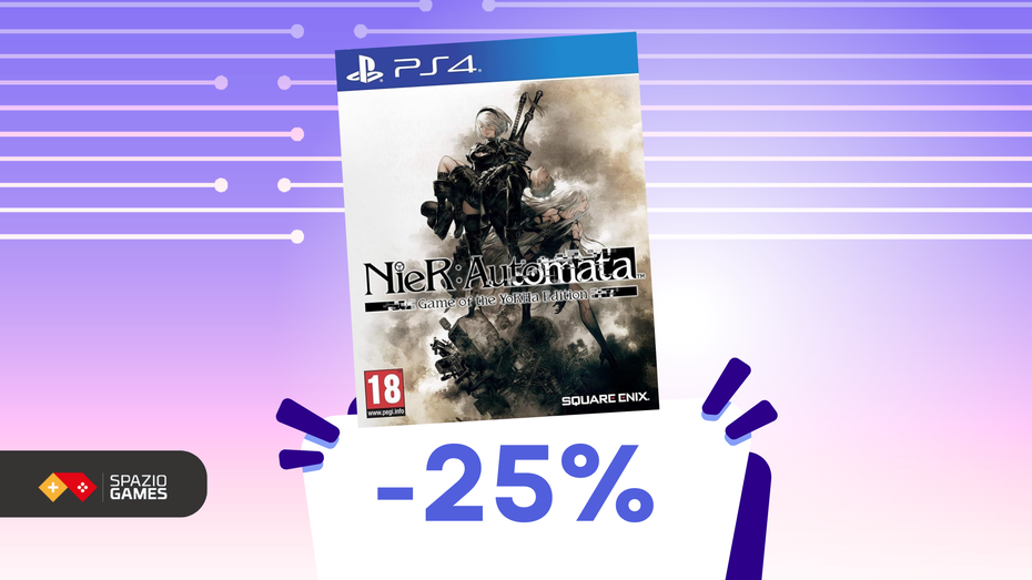 Immagine di Non è un'esercitazione: NieR Automata oggi al MINIMO STORICO di 15€!