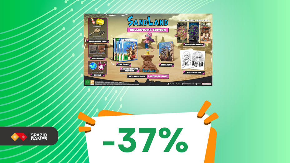 Immagine di Sand Land Collector's Edition per PS5: un tesoro per veri collezionisti a un PREZZO IMPERDIIBLE!