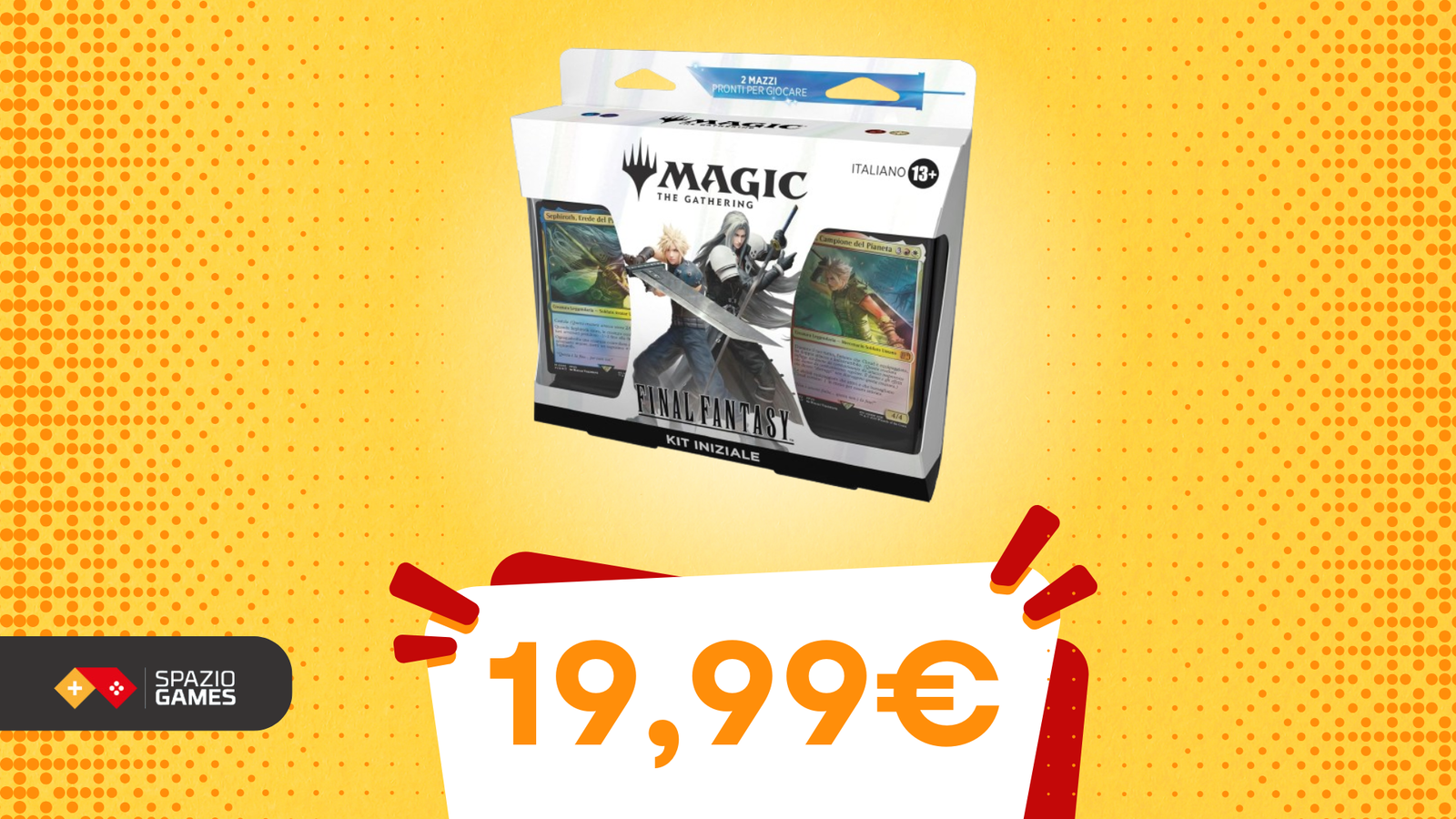 Preordina ora il kit Iniziale Magic x Final Fantasy e gioca dal 13 giugno!