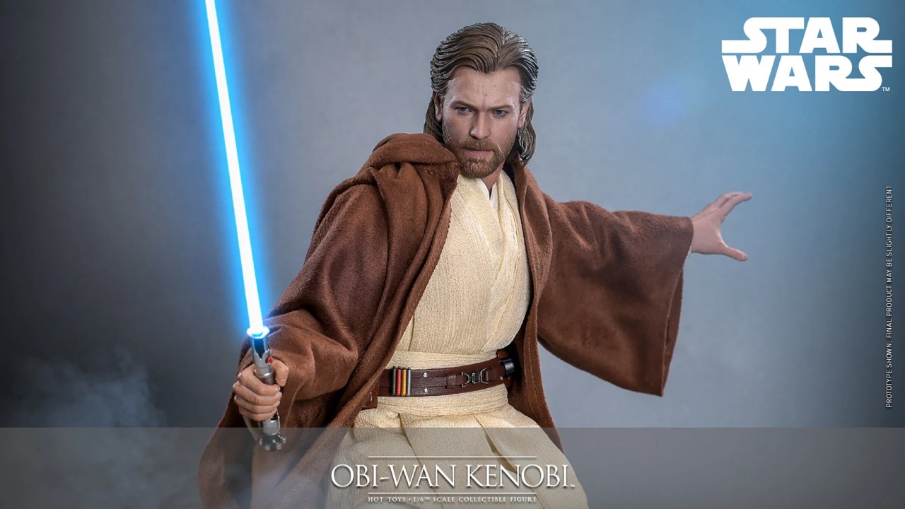 Obi-Wan Kenobi torna a far vibrare la Forza nella nuova action doll Hot Toys