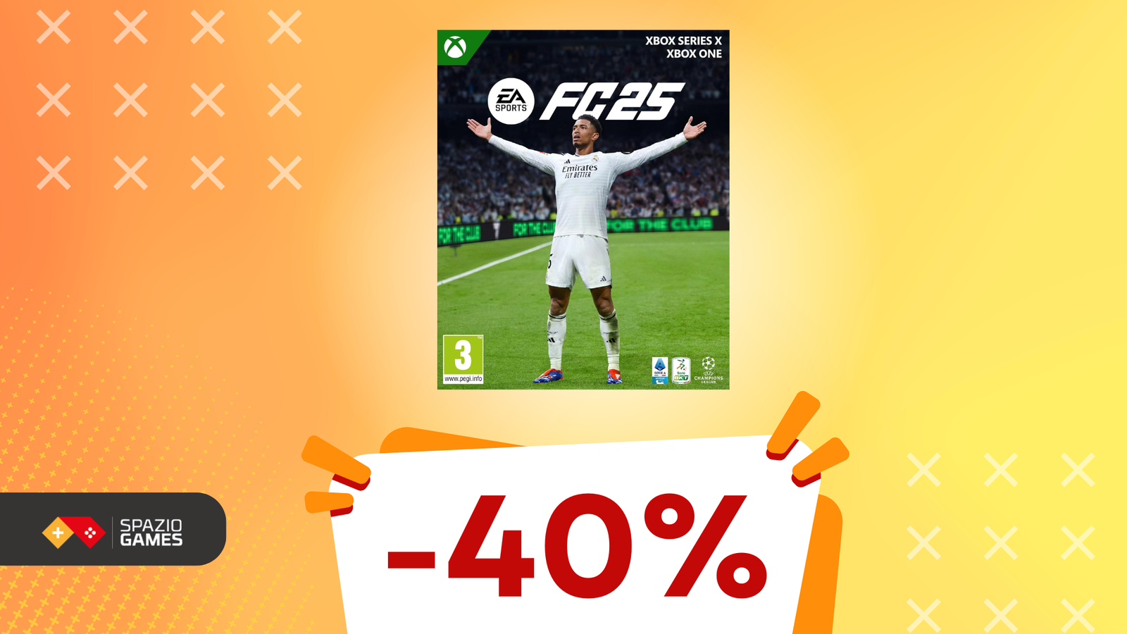 EA SPORTS FC 25 a MENO DI 30€: scendi in campo con il 40% di SCONTO!