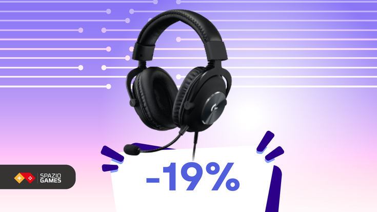 Audio cristallino e memory foam: cuffie gaming Logitech a soli 58€!