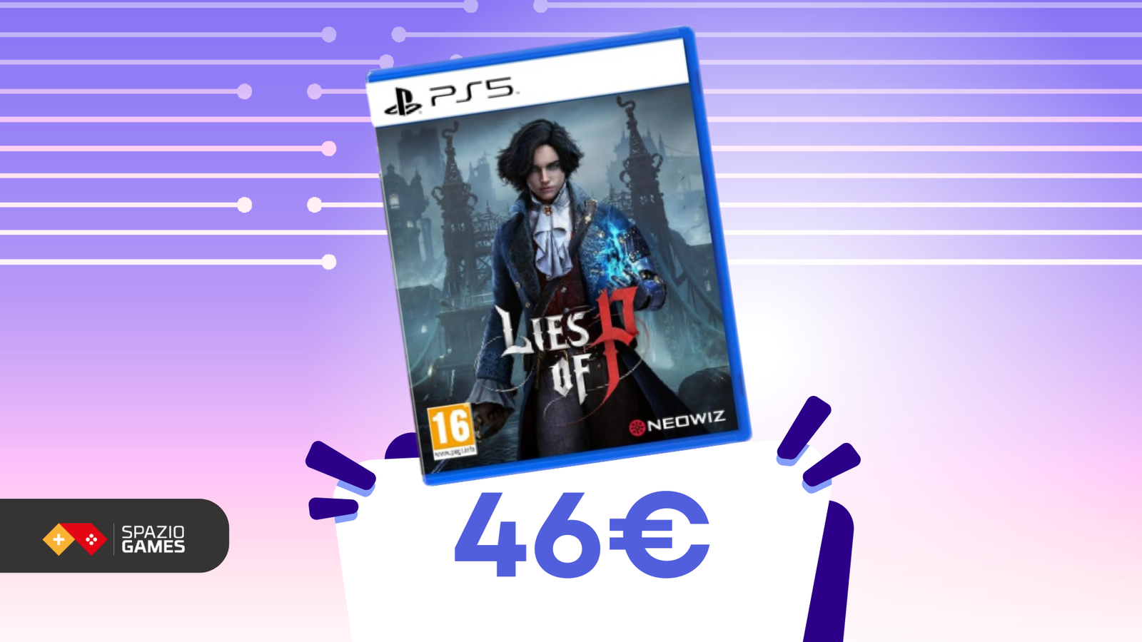 Lies of P per PS5 oggi al prezzo più basso di sempre: 46€!