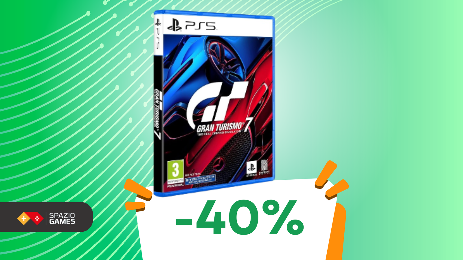 Gran Turismo 7 a 48€: accendi il motore, sconto del 40% in pista!