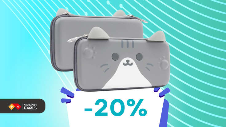 Proteggi la tua Switch con un tocco felino a solo 20€!