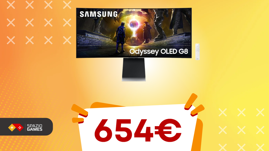 Immagine di Samsung Odyssey OLED G8: prestazioni da campioni a un PREZZO IMBATTIBILE!