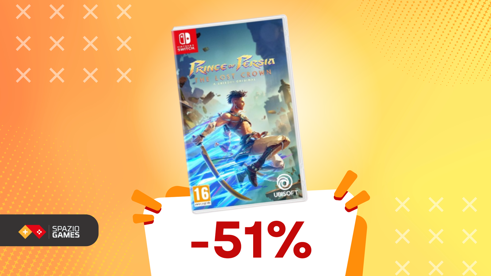 The Lost Crown a soli 20€: epico su Switch oggi a METÀ PREZZO!