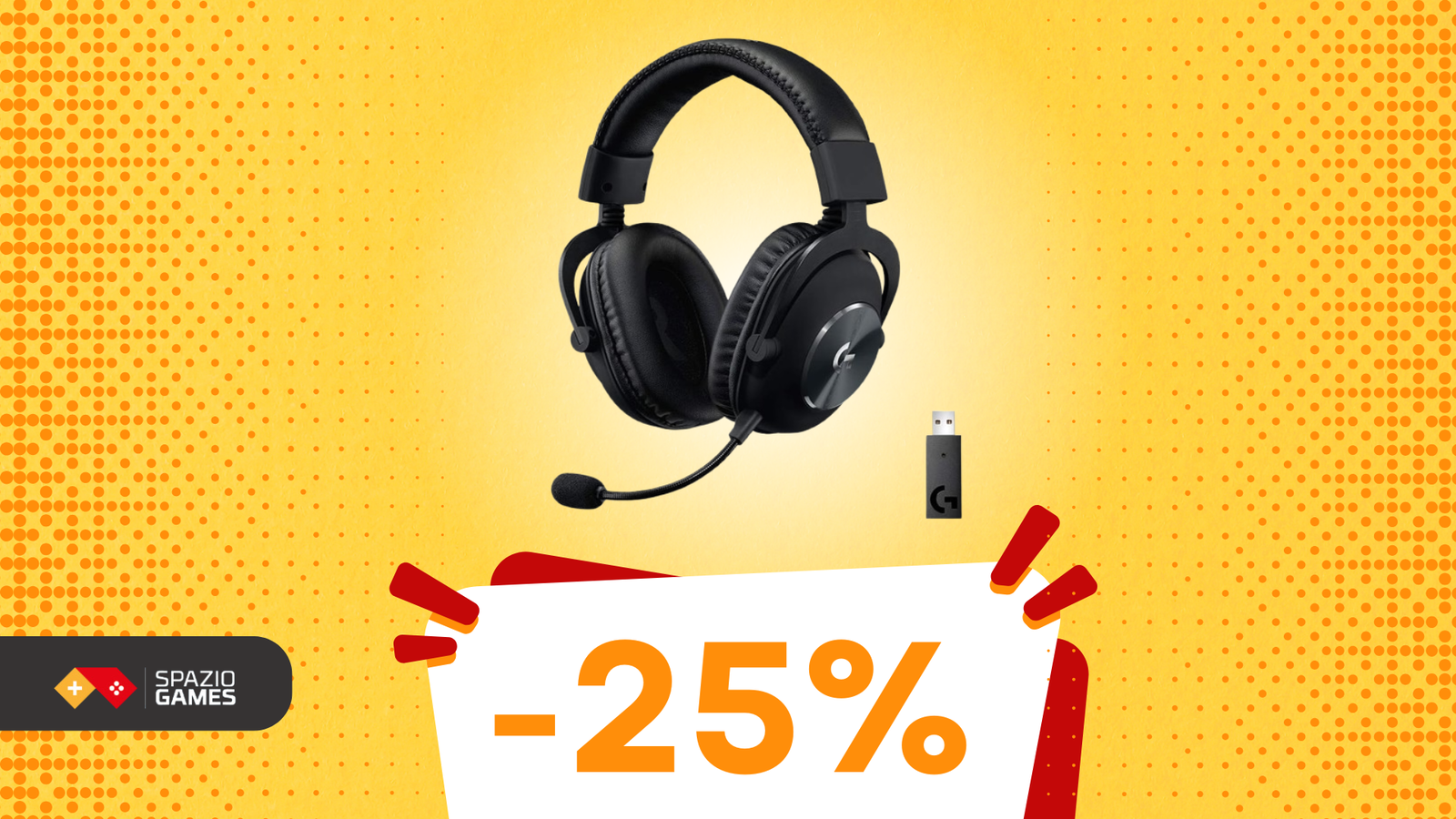SCONTO SHOCK: Logitech G PRO X Wireless LIGHTSPEED a MENO DI 100€!