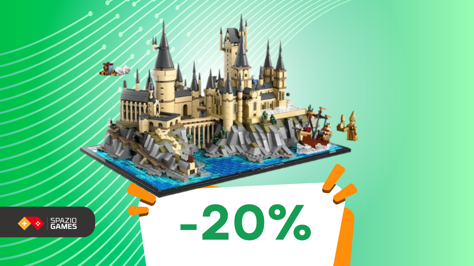 Un set LEGO magico: ricrea Hogwarts con dettagli mozzafiato!