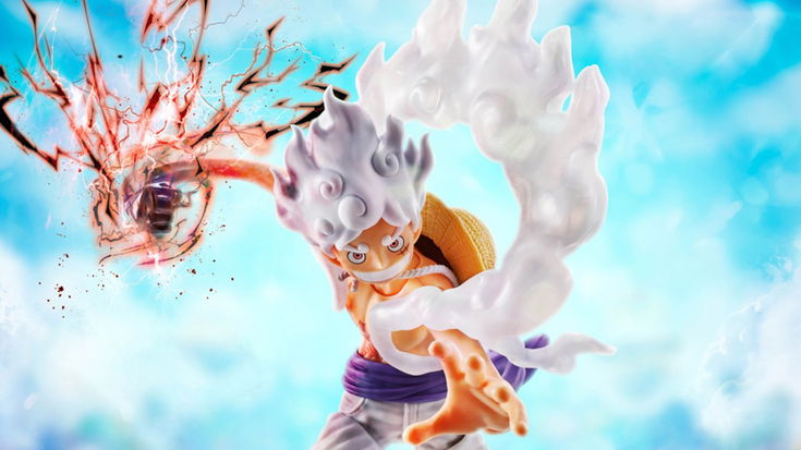 Luffy Gear 5 sbarca a Egghead: la nuova SH Figuarts è pura energia