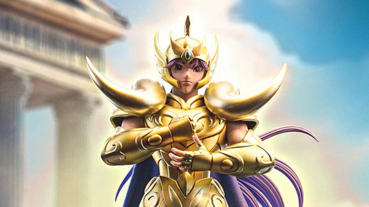 Aries Mu: saggezza e forza nella nuova statua di Iron Studios