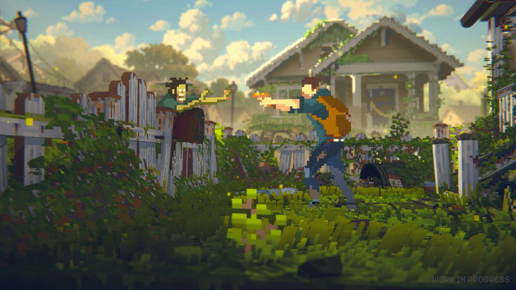 Un gioco in arrivo sembra The Last of Us in pixel art