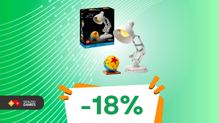LEGO Luxo Jr.: l'icona Pixar che mancava alla tua collezione, oggi SCONTATA!