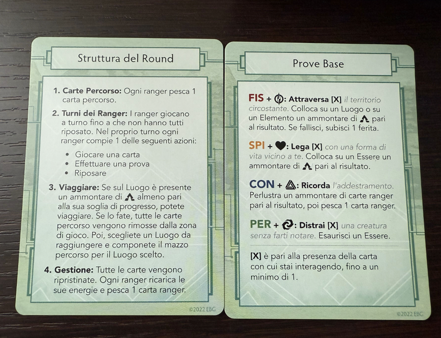 Carta "prove" esempio