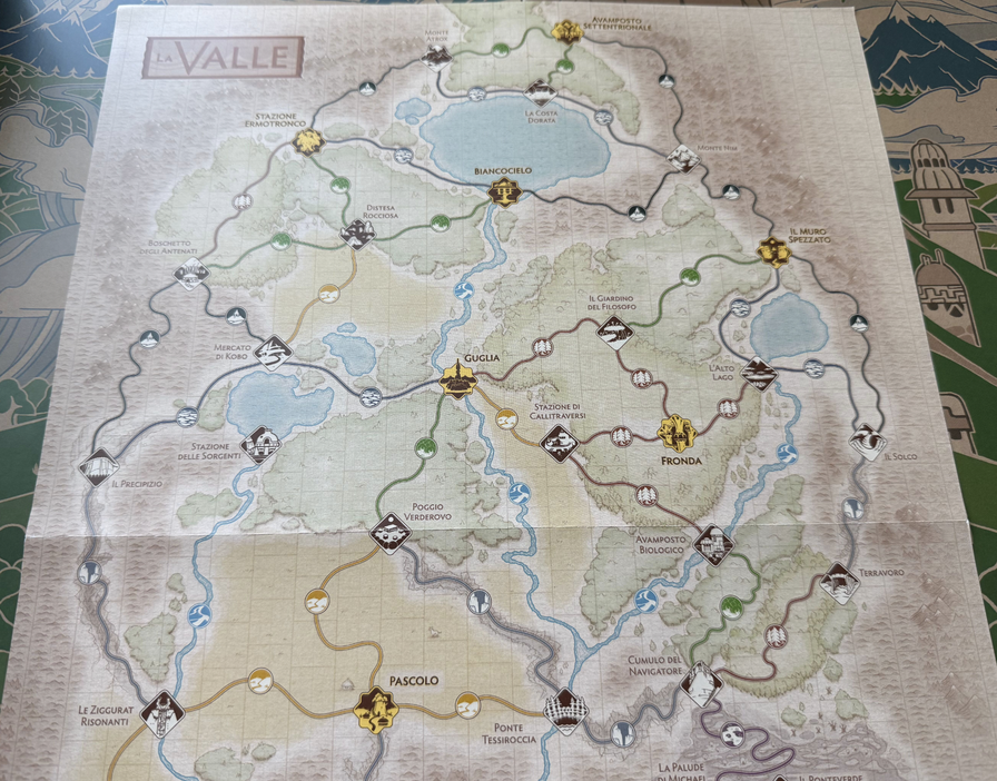 Mappa del mondo di gioco
