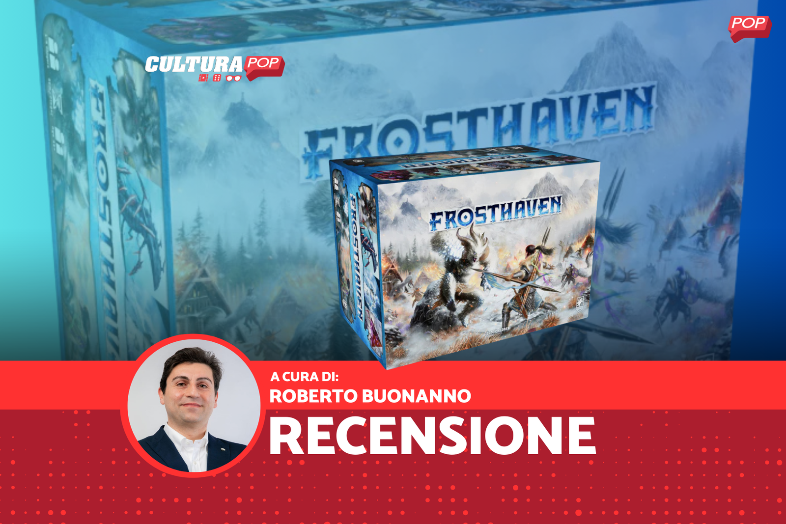 Frosthaven, recensione: 15Kg di gioco da tavolo fantasy
