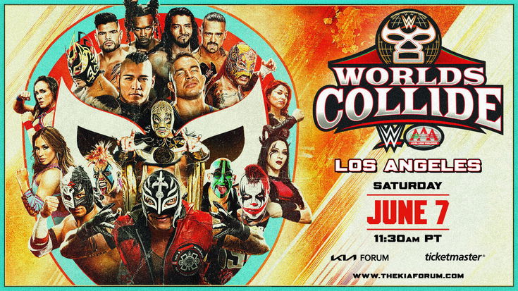 WWE Worlds Collide: card e come vederlo in streaming