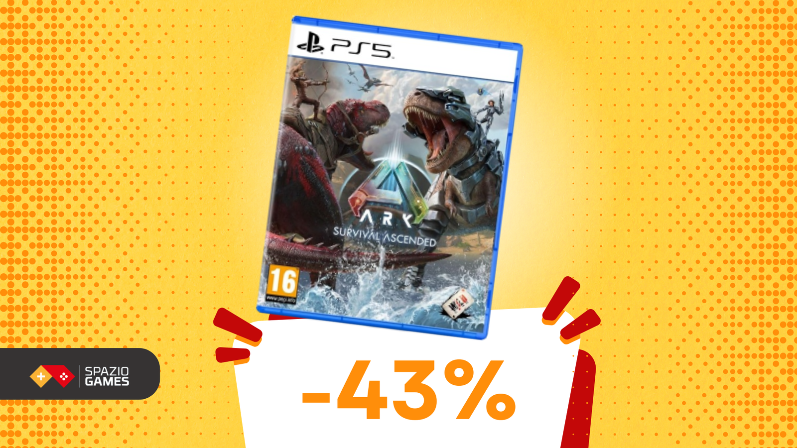 ARK Survival Ascended: la sopravvivenza oggi costa solo 26€!