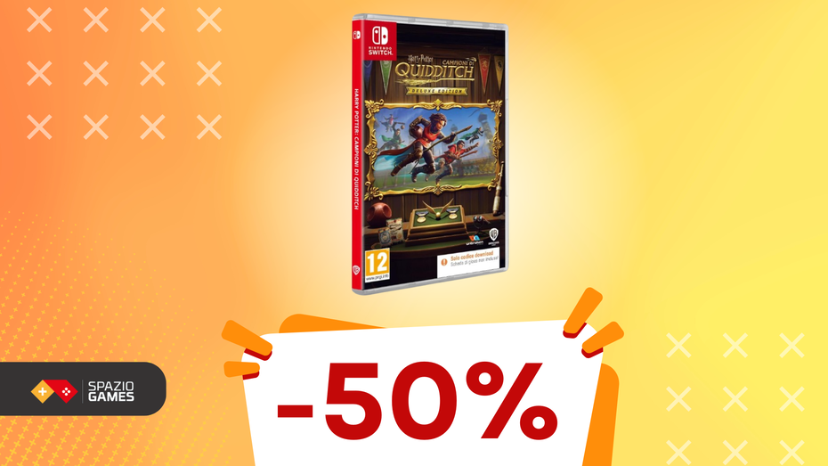 Immagine di Harry Potter: Campioni di Quidditch a META' PREZZO: vivi la magia su Nintendo Switch!