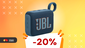 Immagine di Porta la musica con te: JBL GO 4 a 40€, mai visto un prezzo così!