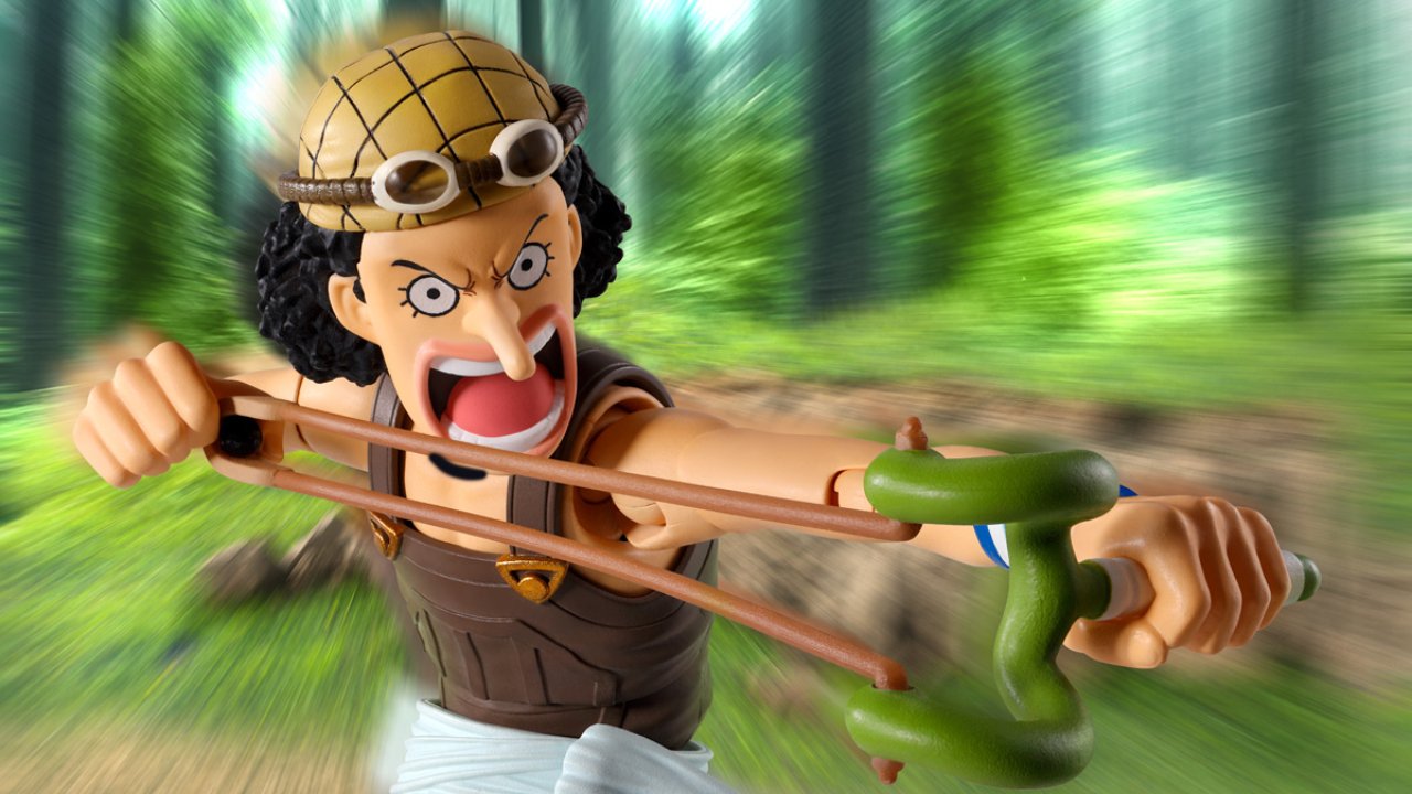 Usopp Romance Dawn: Bandai celebra il cecchino di One Piece con la nuova SH Figuarts