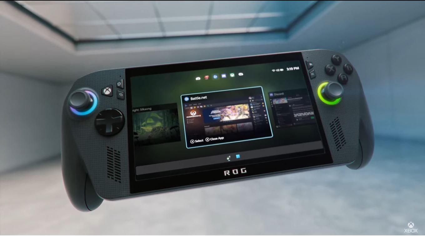 ROG Xbox Ally è ufficiale, ecco la console portatile di Xbox