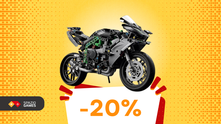 Un sogno su due ruote: Kawasaki Ninja H2R LEGO a soli 64€!