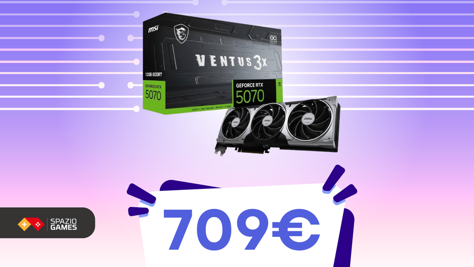 Immagine di Questa RTX 5070 non è mai costata COSI' POCO! Potenziate ora il vostro PC!