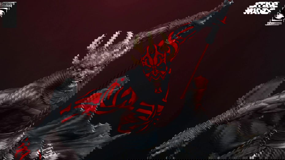 Immagine di Darth Maul, la nuova statua Sideshow sprigiona il Lato Oscuro