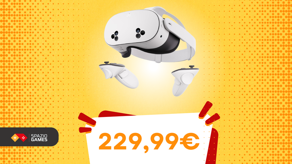 Immagine di OFFERTA LAMPO: Meta Quest 3S a MENO DI 300 €, entra nella mixed reality adesso!