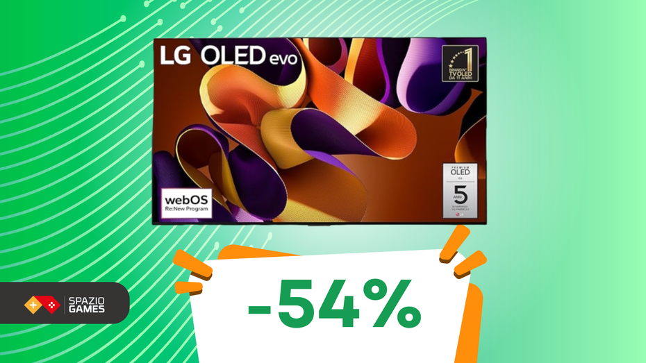Immagine di Minimo storico per il top di gamma: LG OLED 55'' a METÀ PREZZO!