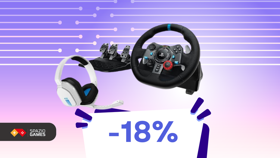 Immagine di Entra in pista con il massimo realismo con questo set Logitech!