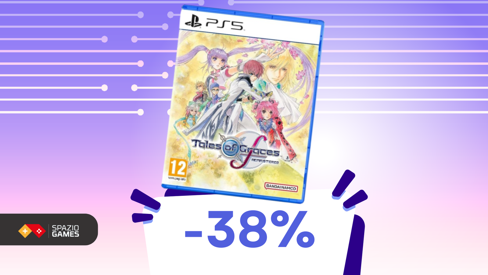 Prezzo stracciato: Tales of Graces F Remastered scende a 25€!
