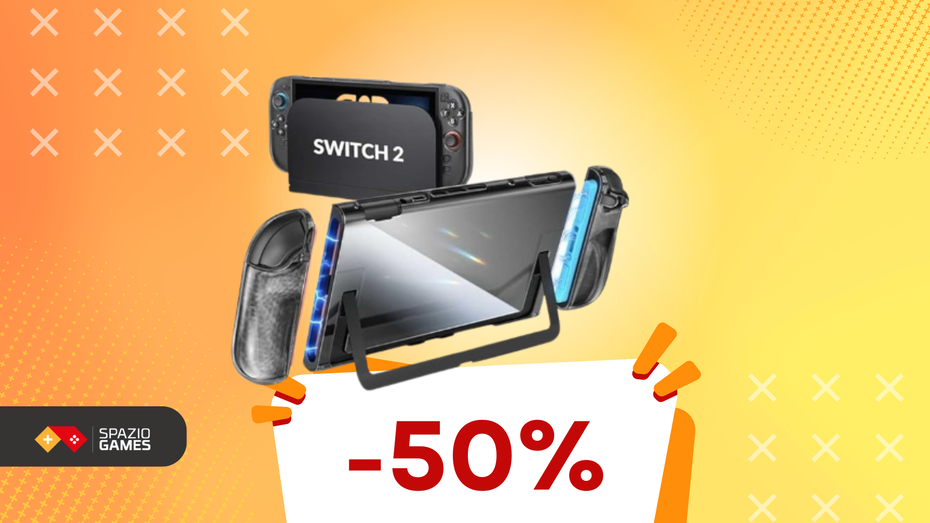 Immagine di Proteggi la tua Switch 2 con stile: questa custodia è tua a soli 8€!