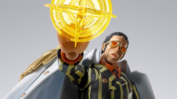 One Piece: Kizaru brilla in una nuova SH Figuarts ispirata all’arco di Egghead