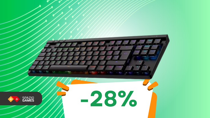 Velocità, precisione, qualità: tastiera da gaming Logitech a 119€!