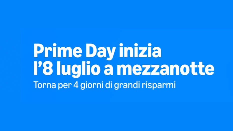 Immagine di Dall'8 all’11 luglio entra nel mondo degli sconti Amazon Prime Day 2025!