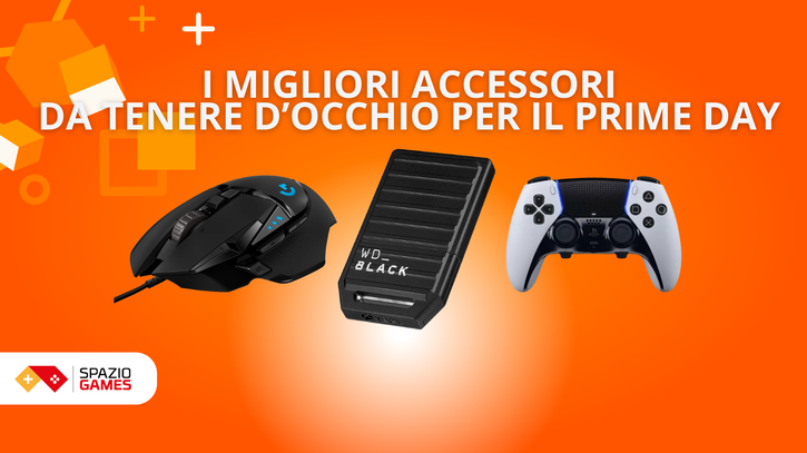 Immagine di 6 accessori gaming da tenere d'occhio durante il Prime Day
