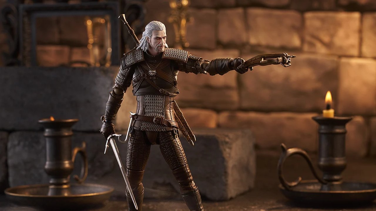 Geralt di Rivia in versione Figma: un capolavoro per i fan di The Witcher 3