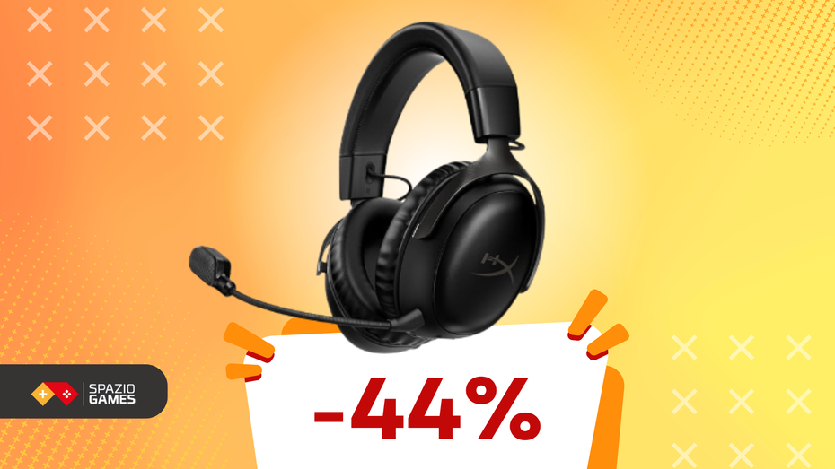 Immagine di Gaming estremo, prezzo minimo: cuffie HyperX Cloud III a 100€!