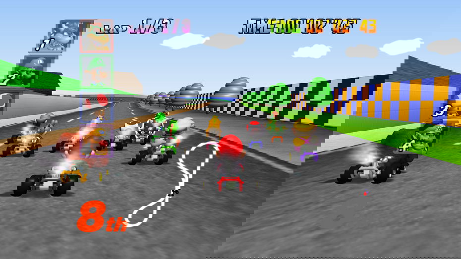Immagine di Uno storico Mario Kart gratis su PC, ma non ufficialmente