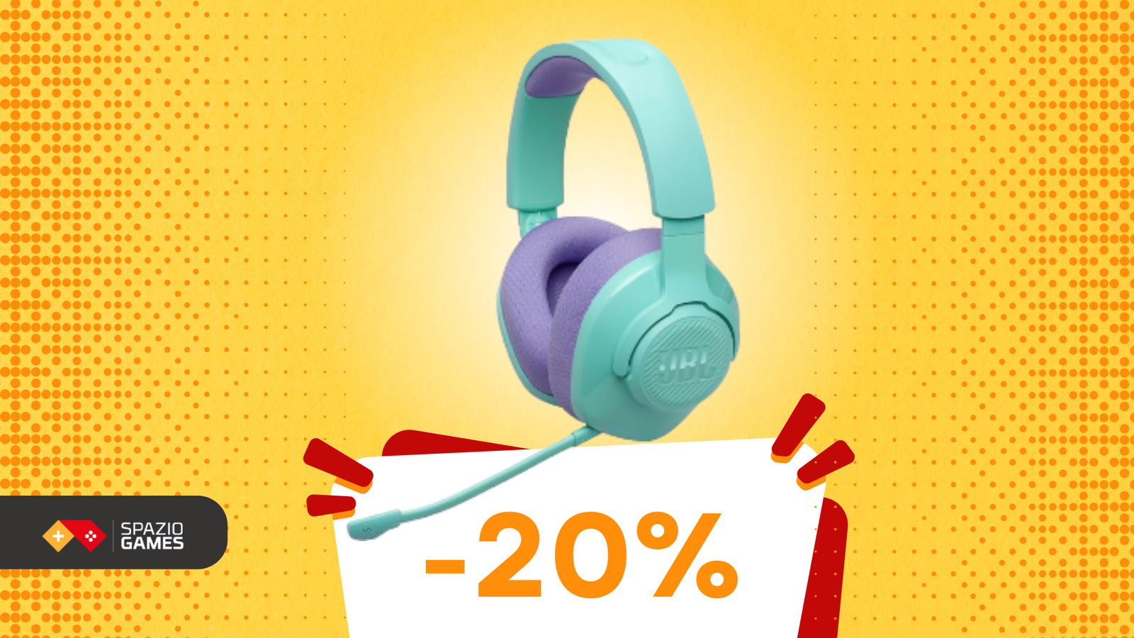 Cuffie da gaming JBL Quantum 360: potenza senza fili a soli 80€!
