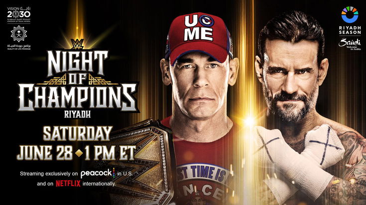 WWE Night of Champions: card e come vederlo in streaming